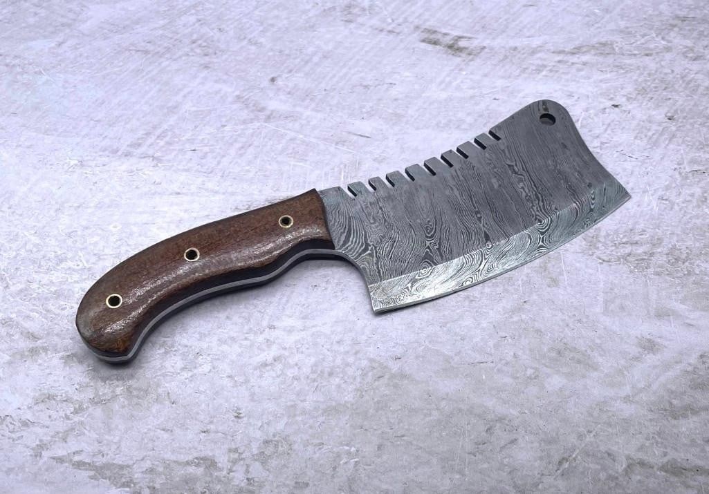11'' *STUNNING* Damascus Cleaver