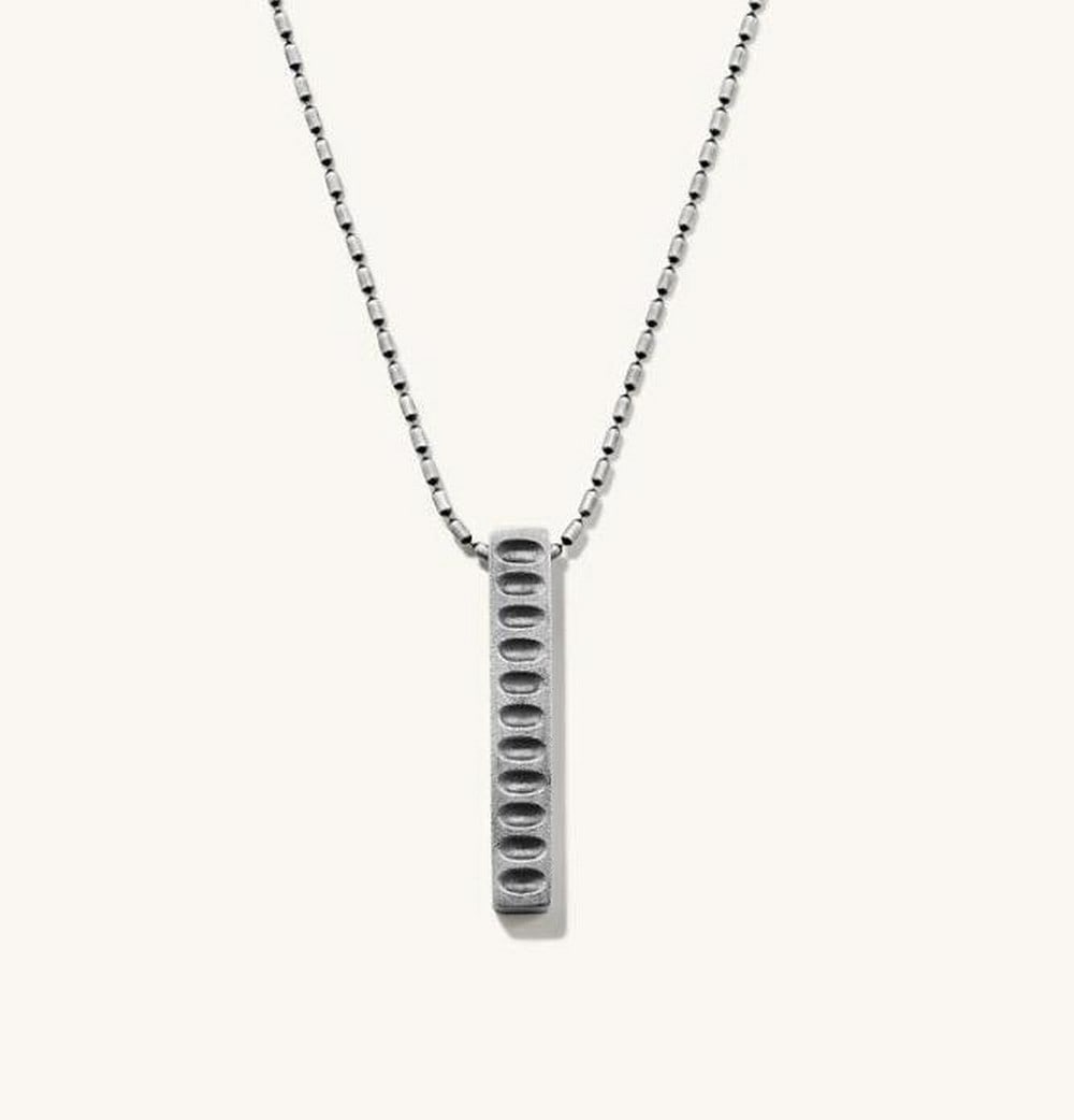 20'' Minimalist 925 Sterling Silver Bar Necklace (1 of 2)