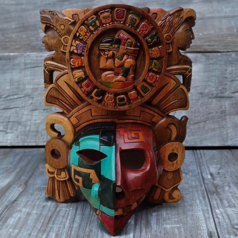 Celestial Guardians Wooden Mask (1 of 3)
