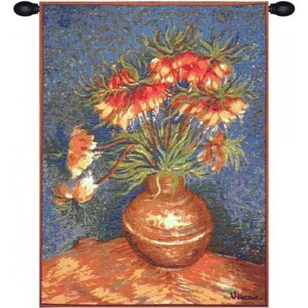 Van Gogh Lilies French Wall Tapestry (1 of 3)