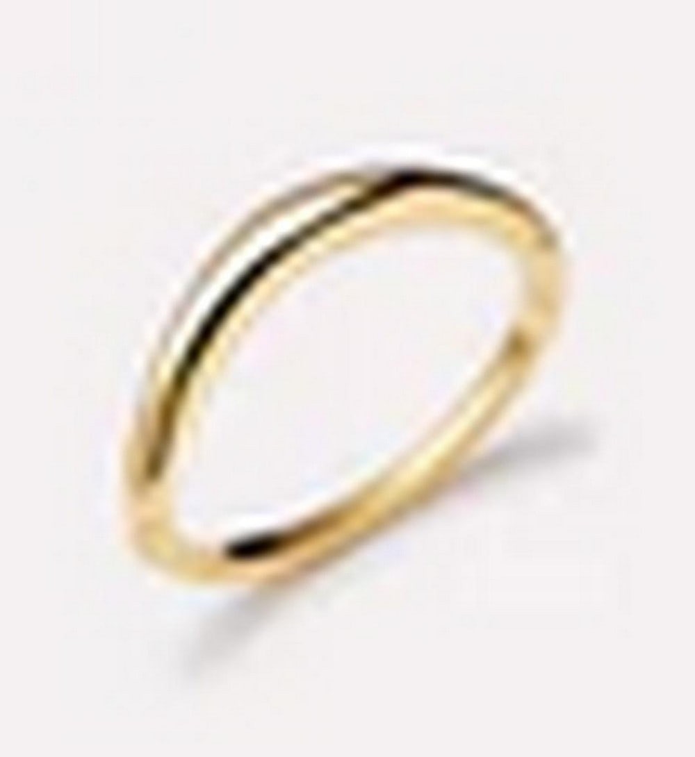 14K Gold Plated Sleek Bangle Bracelet: 14K Gold Plated Sleek Bangle Bracelet This 14K gold plated bangle bracelet features a clean, minimalist design with a bold yet elegant silhouette. Perfect for everyday wear, it can be worn alone for a