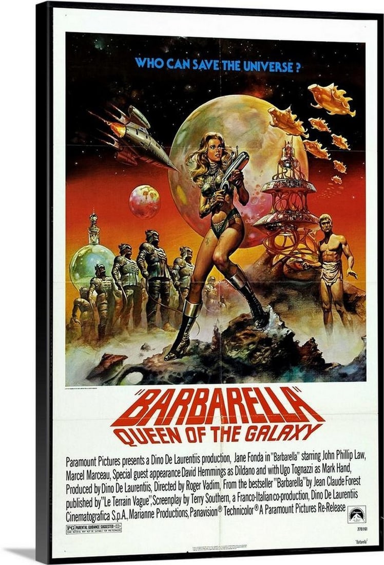 1968 'Barbarella' Rolled Print Wall Art (1 of 1)