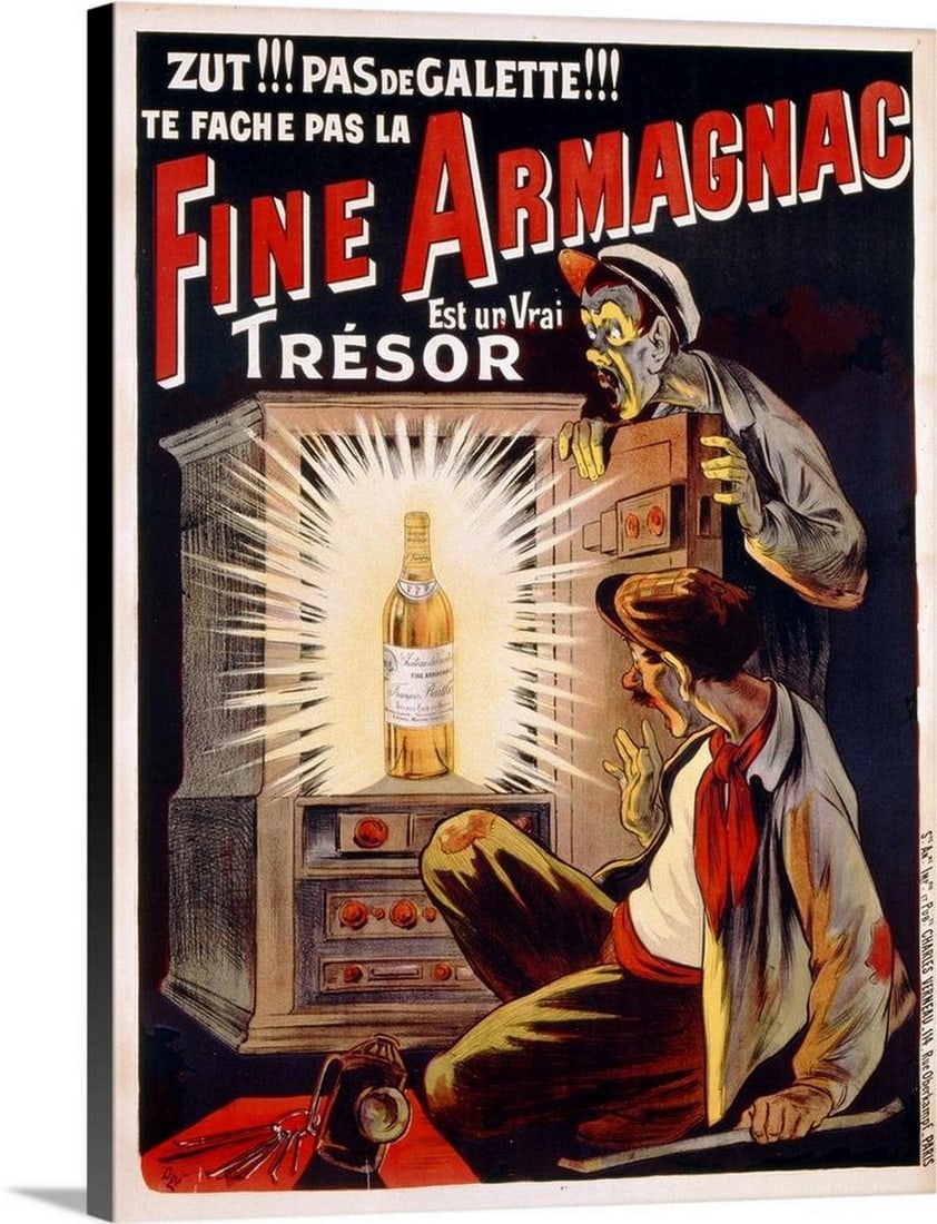 1910 Brand Advertisement Rolled Print Wall Art (1 of 1)