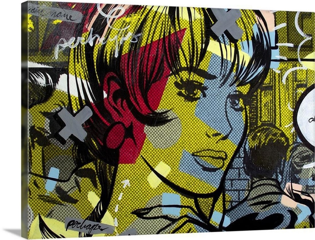 Pop Art Comic Style 'Man Hunter' Wall Art (1 of 1)