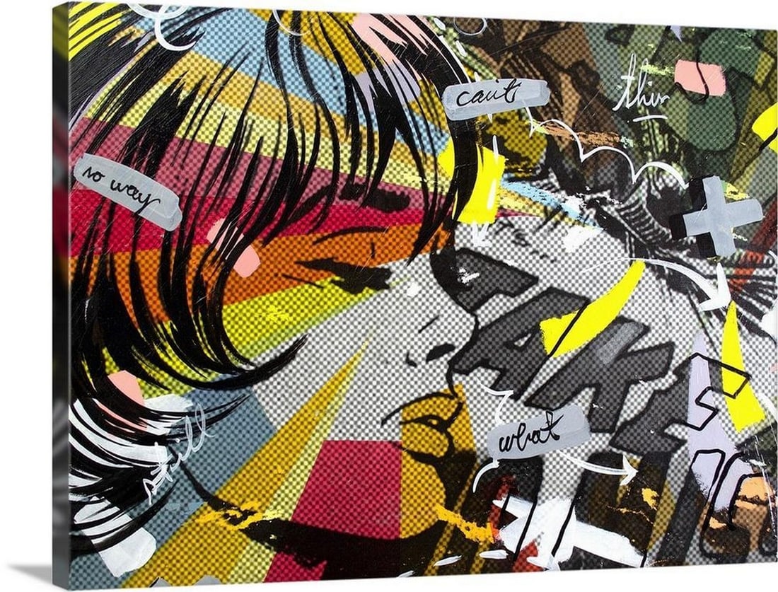 Pop Art Comic Style Wall Art (1 of 1)