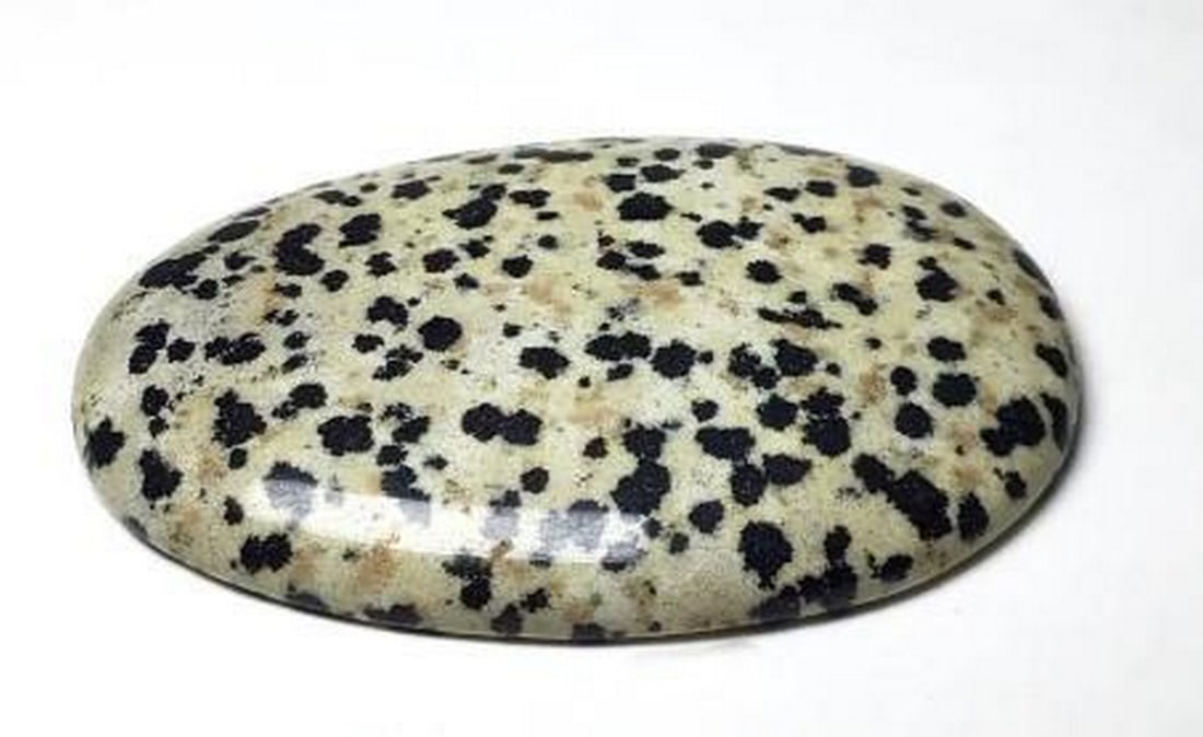 Dalmatian Jasper Worry Stone - 2