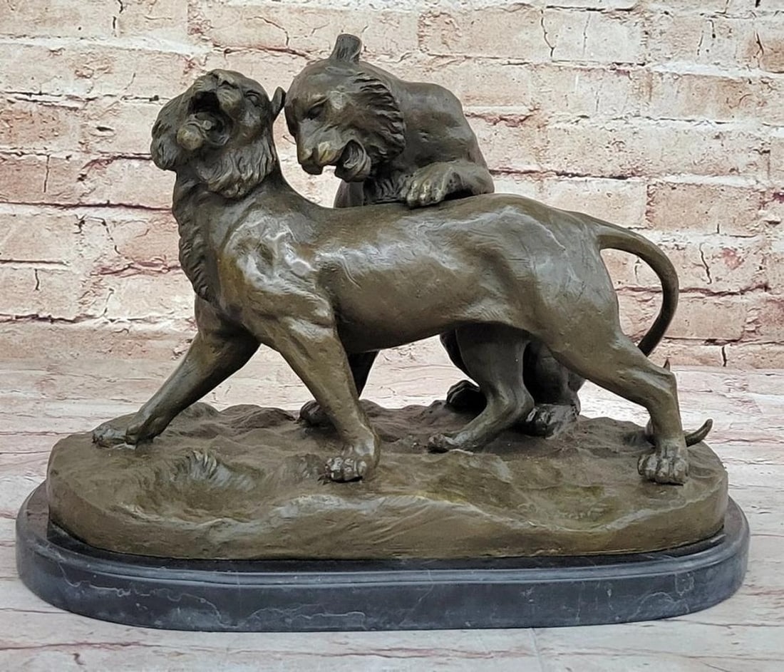 Preludes to Love - Signed Bronze Sculpture Inspired by Charles Valton - 10.5'' x 14'': Preludes to Love - Signed Bronze Sculpture Inspired by Charles Valton - 10.5" x 14" Experience the exquisite artistry of Charles Valton with "Preludes to Love," a signed bronze sculptu