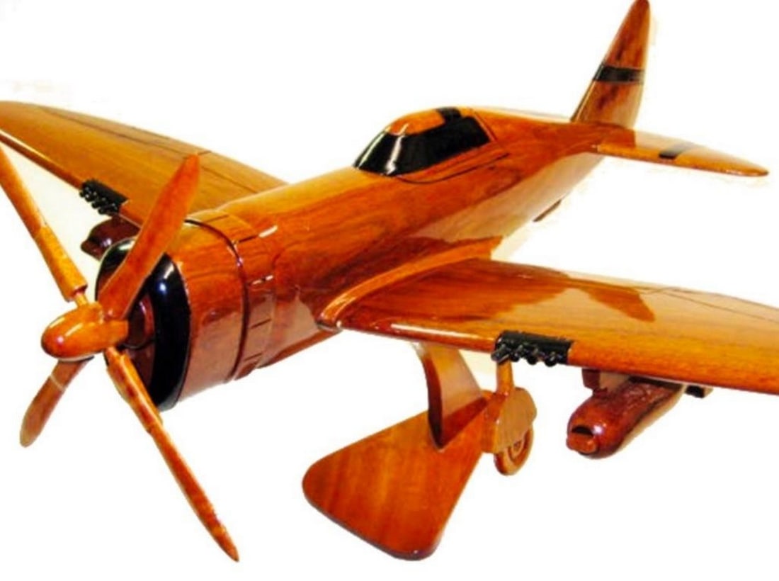 P-47 Thunderbolt Razorback Model Plane (1 of 4)