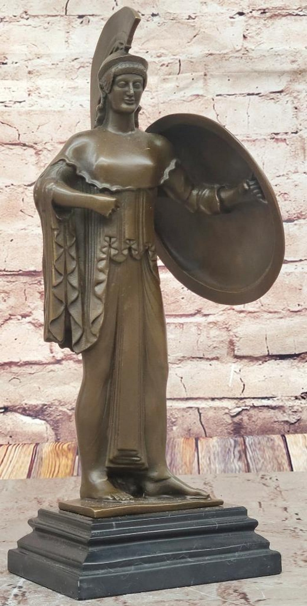 'Athena, Goddess of Wisdom'' Bronze Sculpture by Milo - 13.5'' x 6'' (1 of 9)