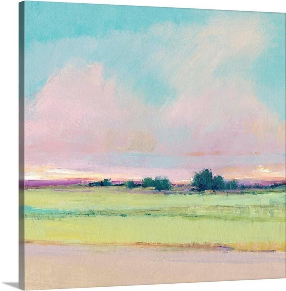Vivid Landscape I Canvas Reproduction: Vivid Landscape I Canvas Reproduction By Tim O Toole " The best thing about plein-air painting is being outdoors" Timothy explains. " When I am in the field, I react to whatever captivates me