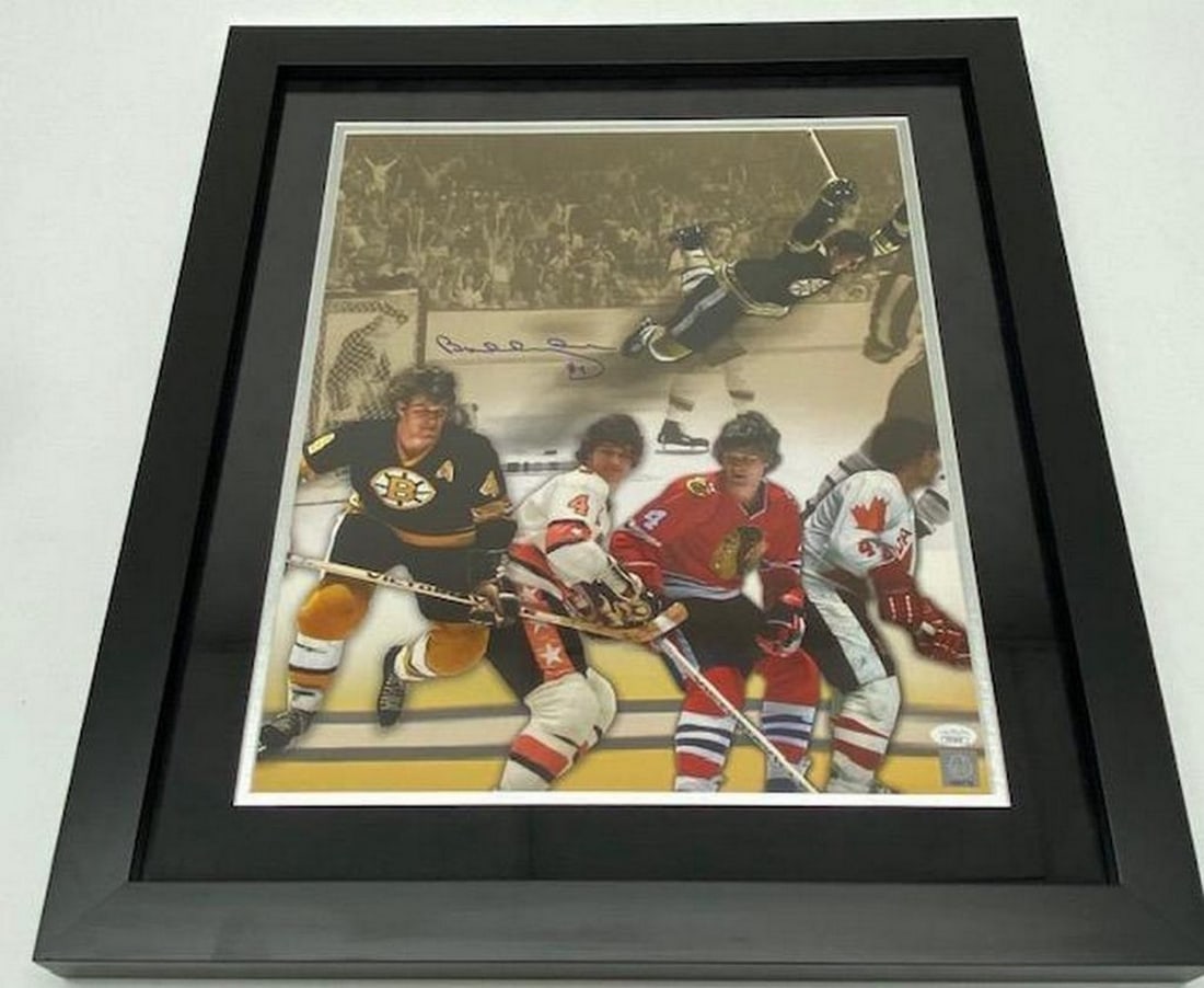 Authentic Bobby Orr Custom 20'' x 24'' Collage Autographed Picture With COA From GWN (1 of 4)