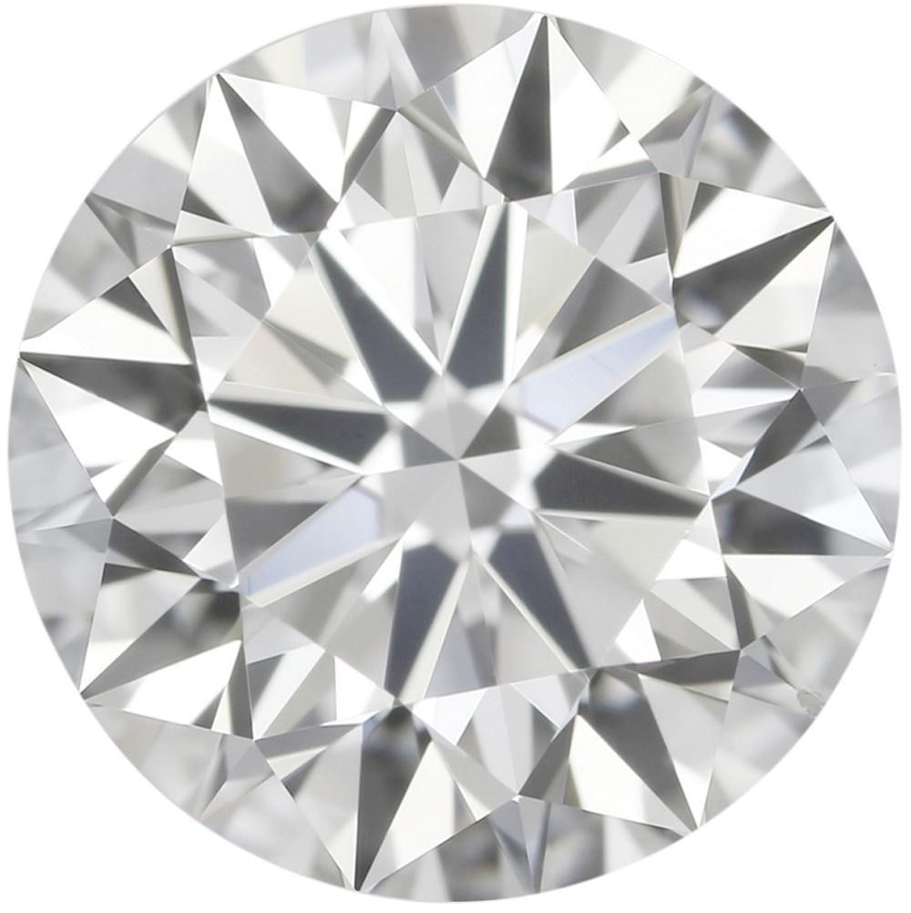 3.4mm Precision Cut AFRICAN *Round* NATURAL FINE DIAMOND - VVS2-VS11 - E-F (1 of 1)
