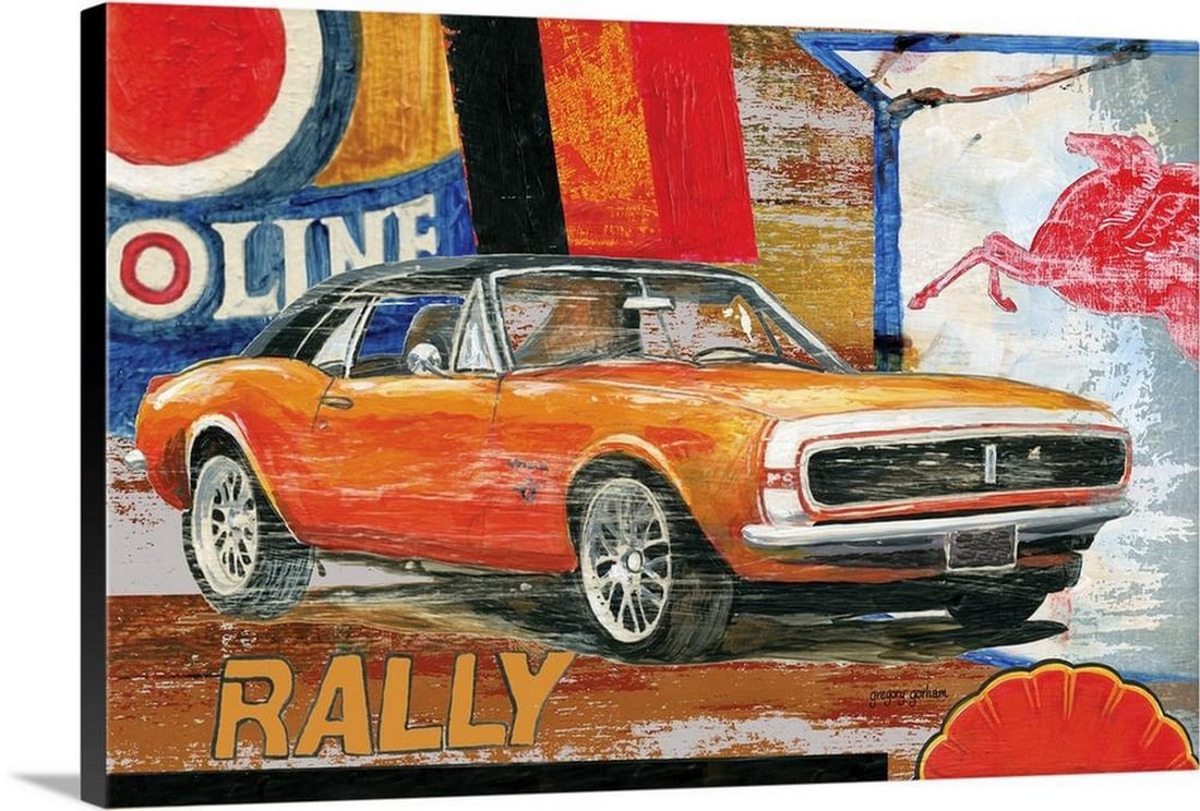 Muscle Car Canvas Print by Gregory Gorham (1 of 2)