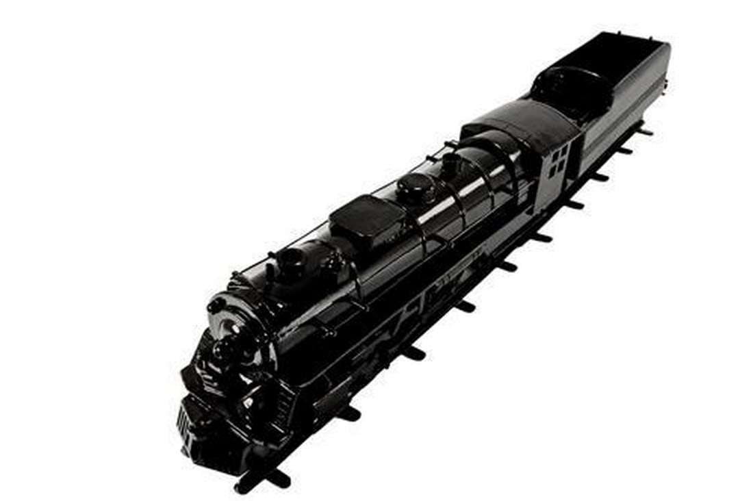 Wood Handcrafted Vintage Black Railroader: Wood Handcrafted Vintage Black Railroader Indulge in a journey through time by adding a touch of nostalgia to your home or office with our Wood Handcrafted Vintage Black Railroader. This beautiful
