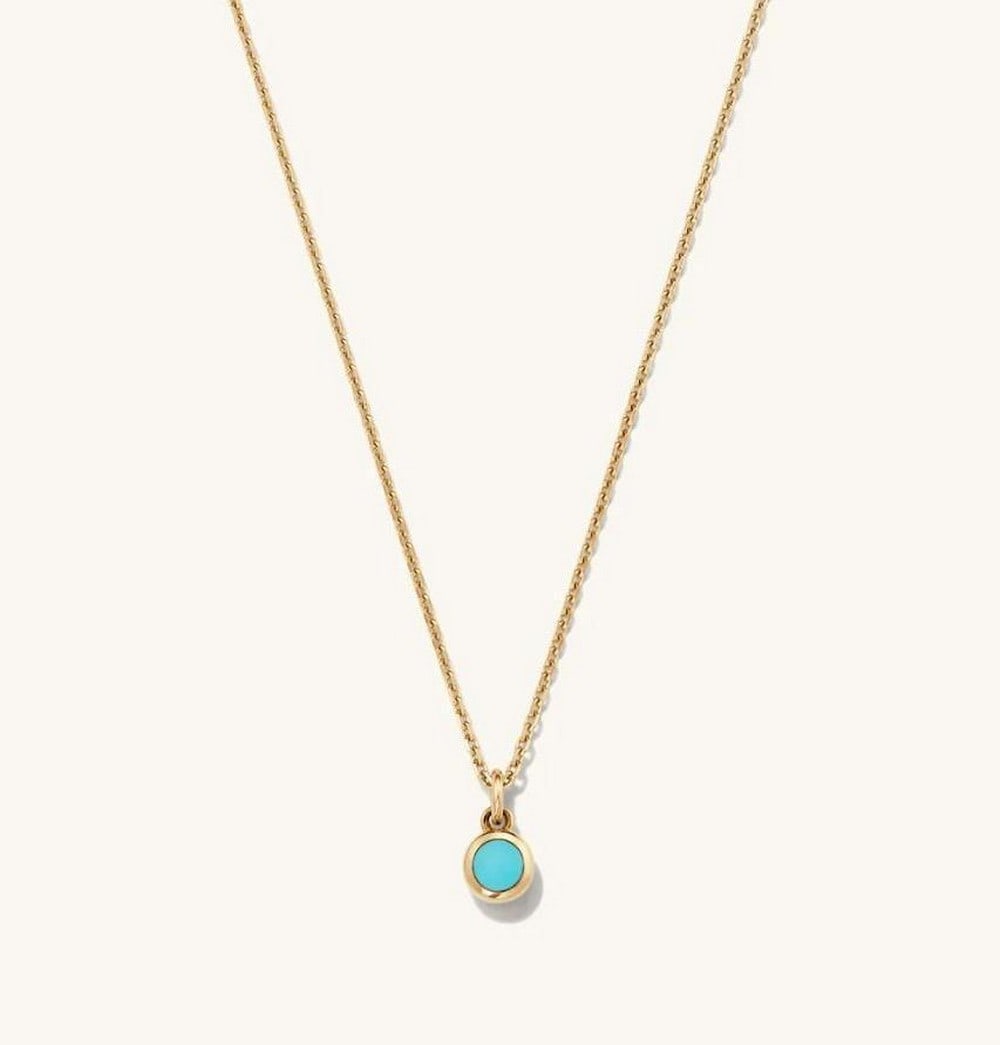 Gold Vermeil Calypso Pendant Necklace (1 of 2)