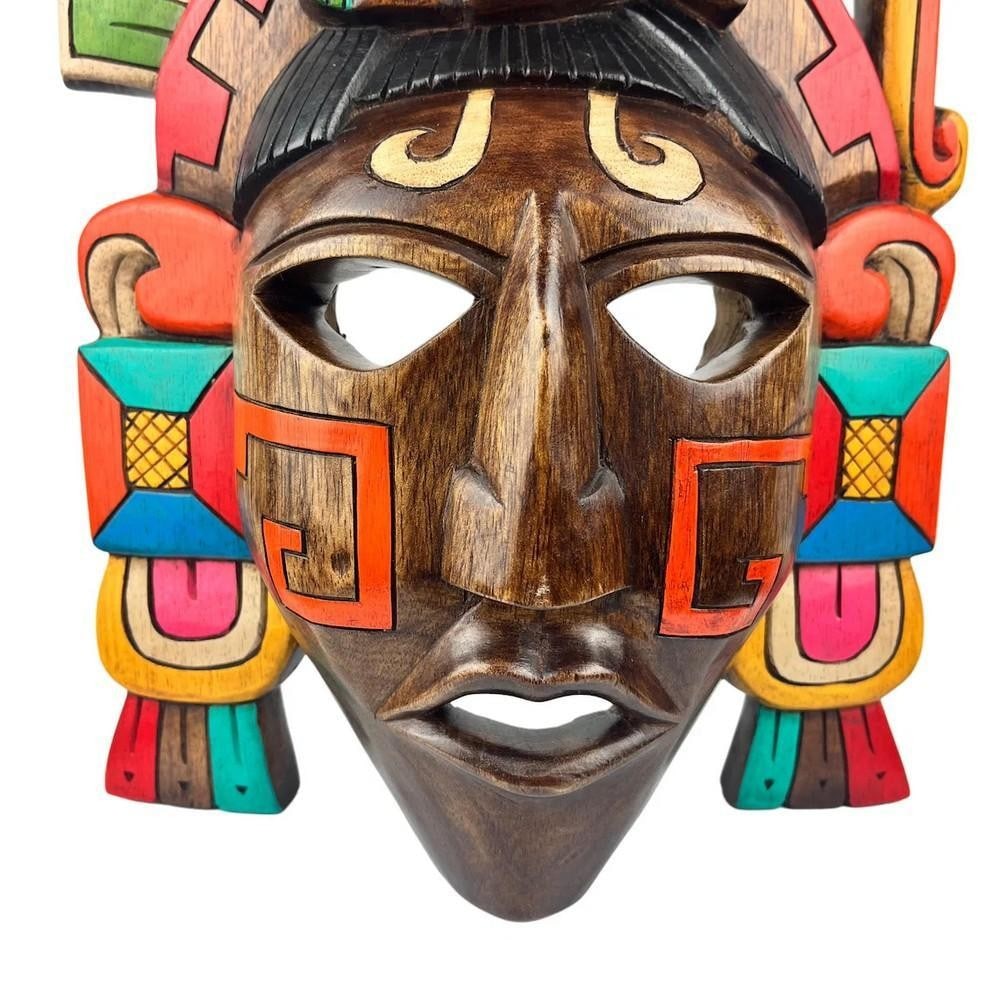 Aztec-Mayan Wooden Mask - 4