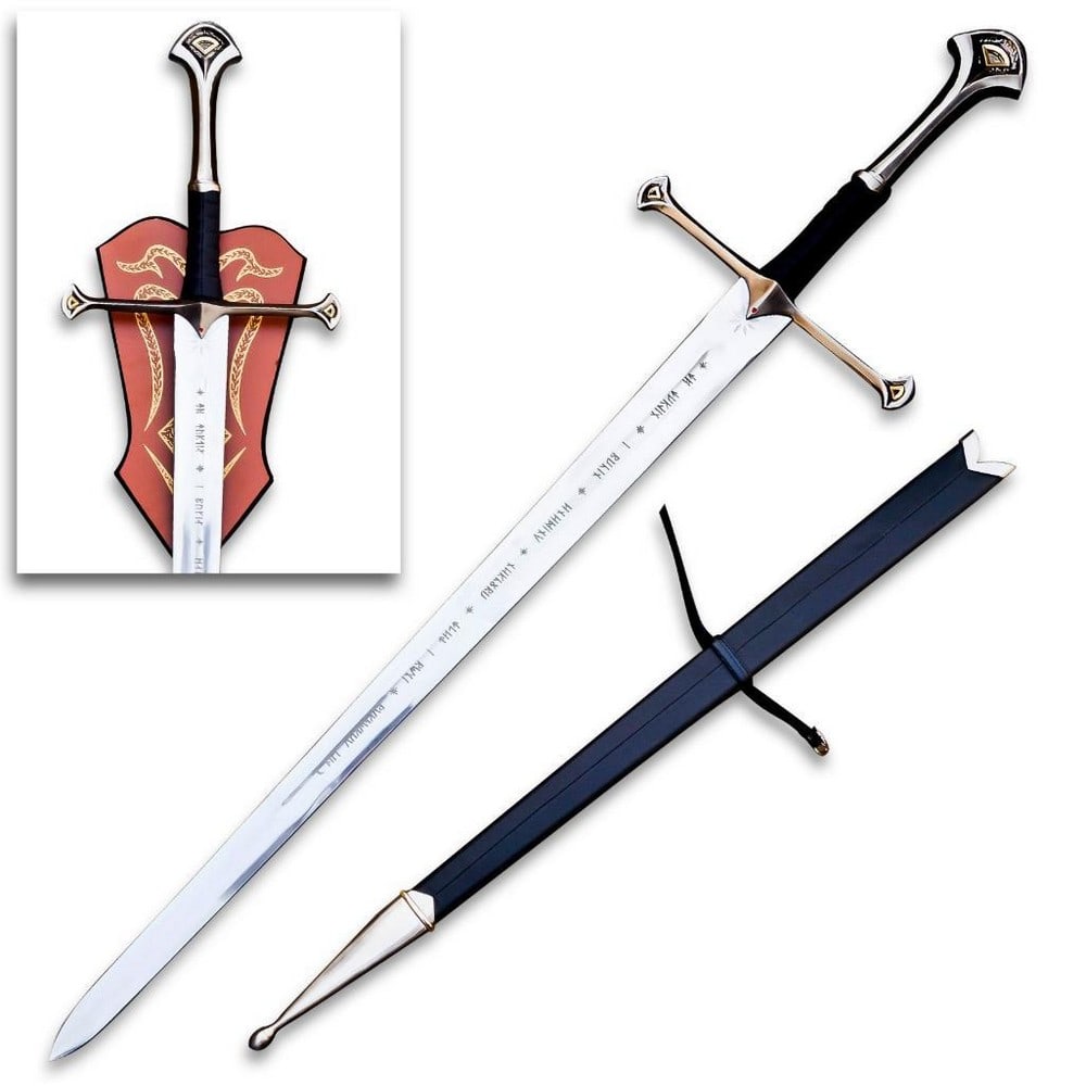 36'' Cold Steel Knight's Templar Great Battle Sword: 36" Cold Steel Knights Templar Great Battle Sword This functional sword has a double-edged blade with a fuller running halfway down its center. A strong and sturdy blade that offers good responsive