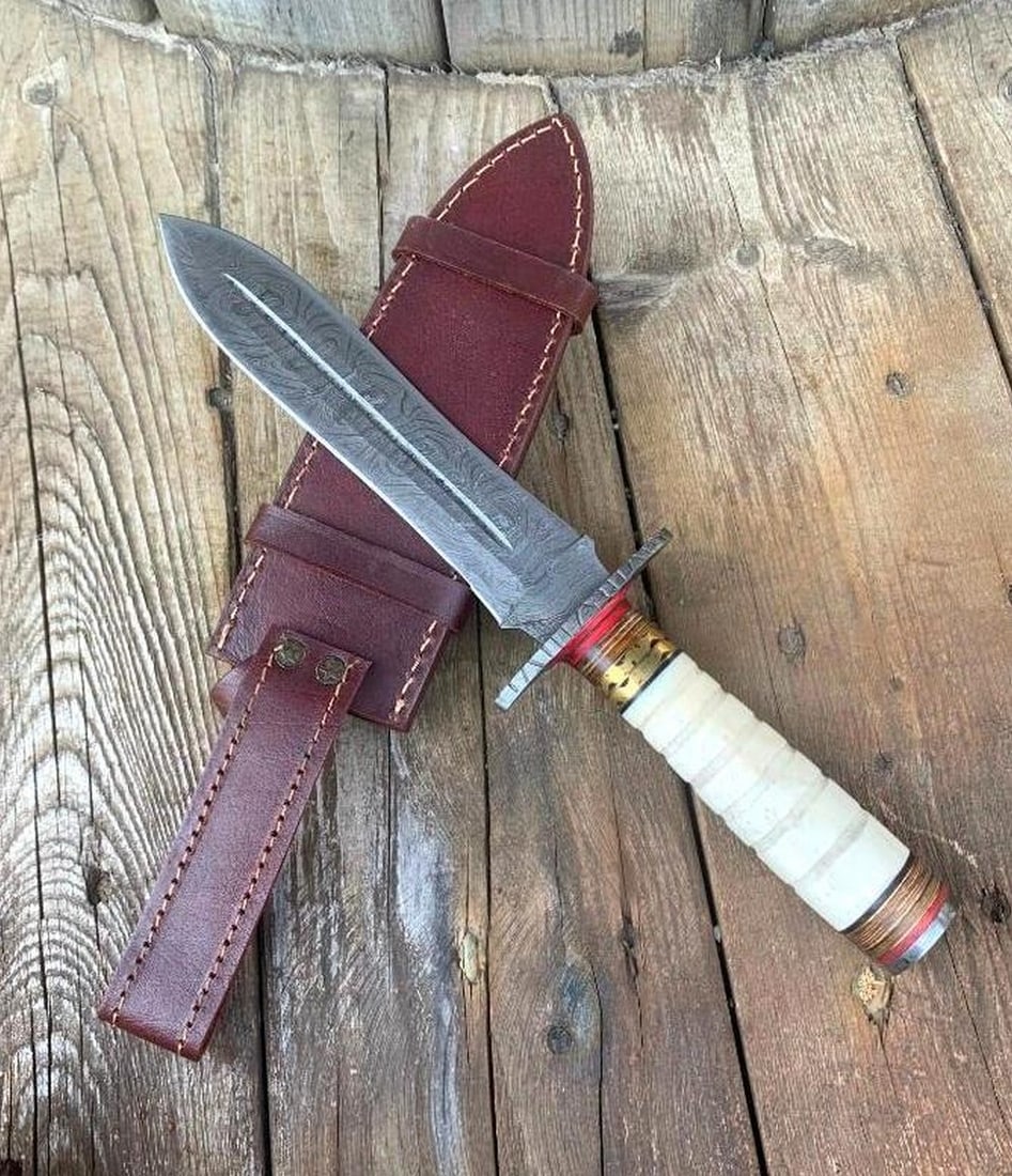 The Last Rites Damascus Dagger - 3