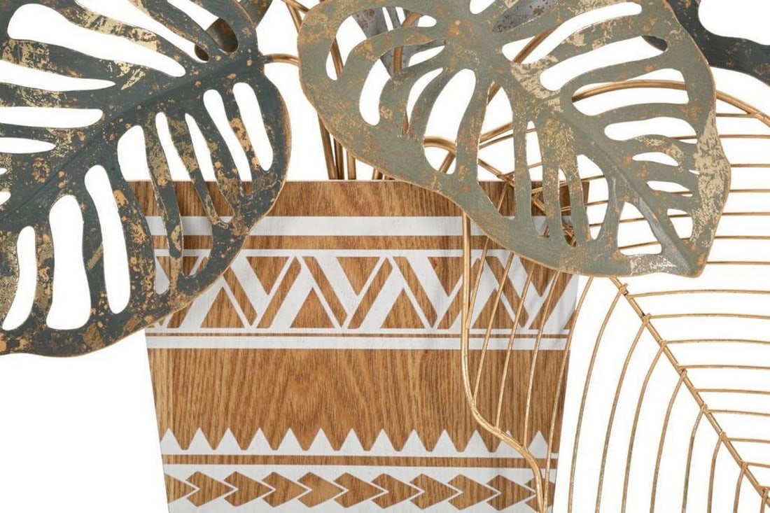 Tropical Leaves Wall Panel - 2