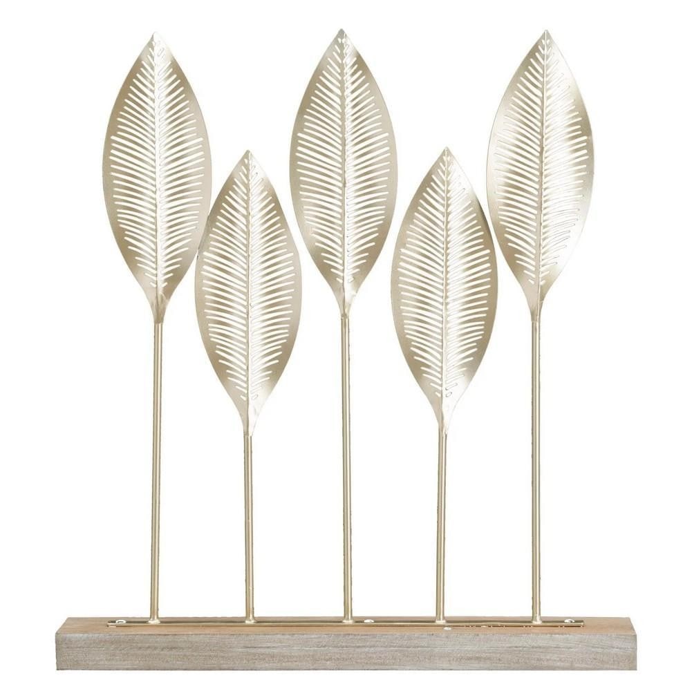 Modern Sculpture: Silver Leaf Decoration (1 of 6)