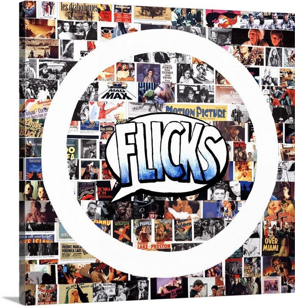 Flicks Canvas Reproduction Wall Art by Sydney Edmunds (1 of 2)