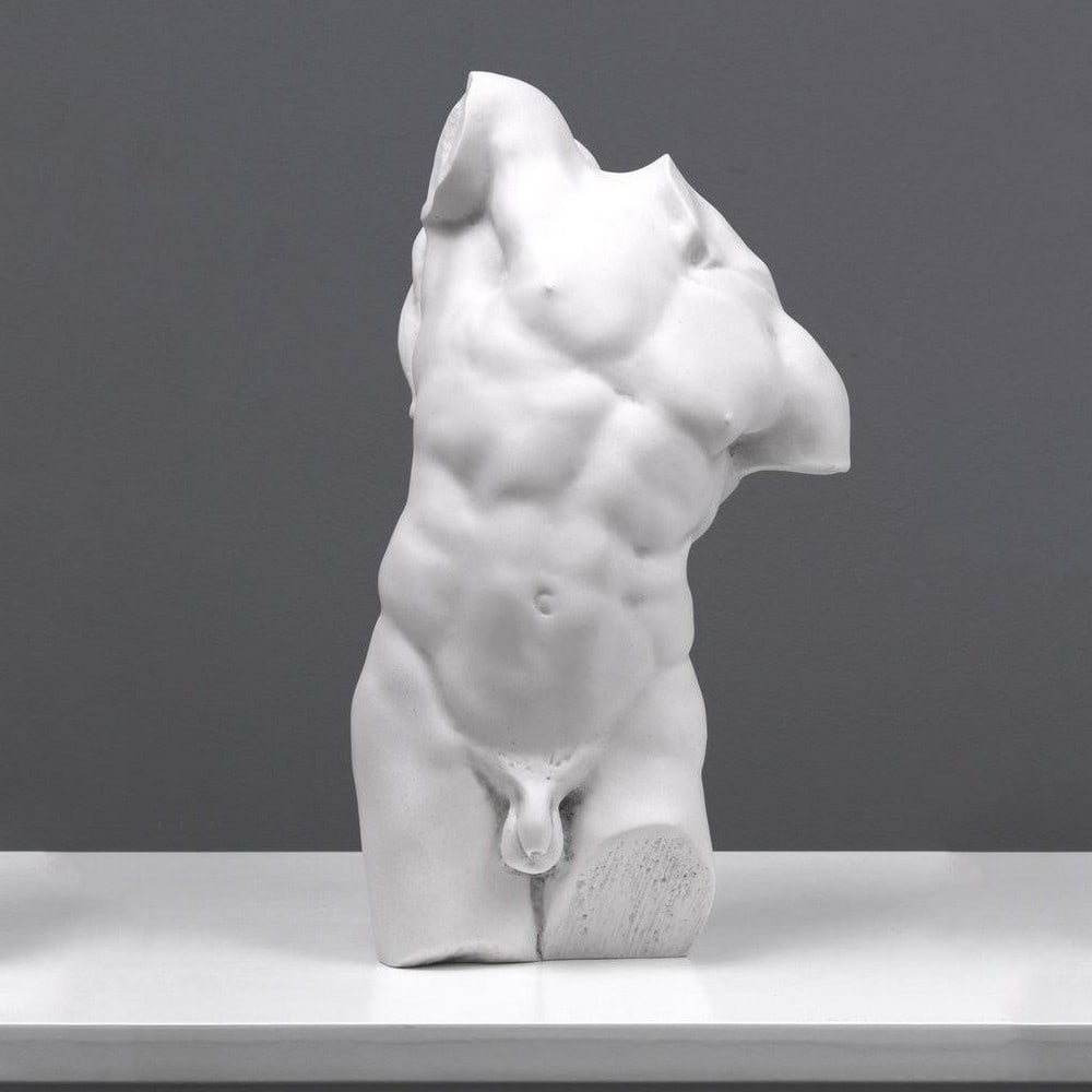 After Aime-Jules Dalou ''Study of a Male Torso'' Sculpture - (4.6kg): After Aime-Jules Dalou "Study of a Male Torso" Sculpture - (4.6kg) The Adonis - Study of a Male Torso is a sculpture inspired by the original statue created by Aime-Jules Dalou in 1889. This s