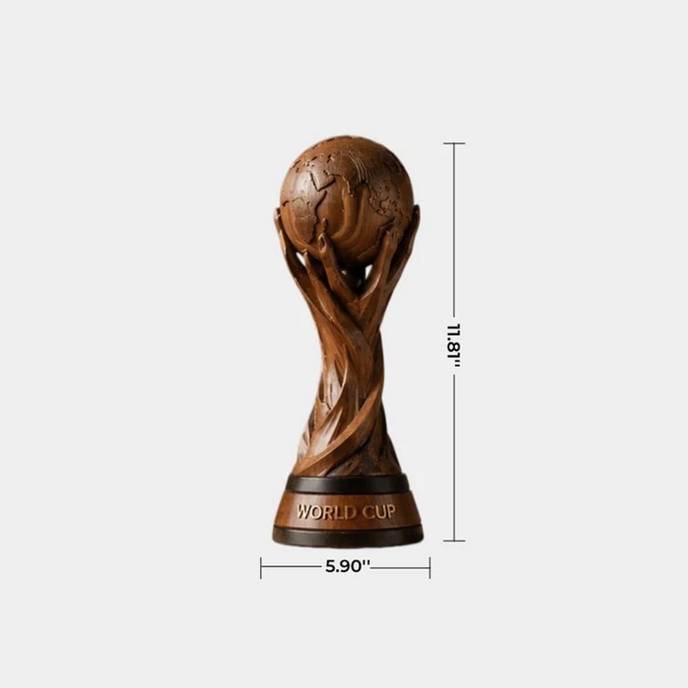 Human World Cup Globe Sculpture - 3