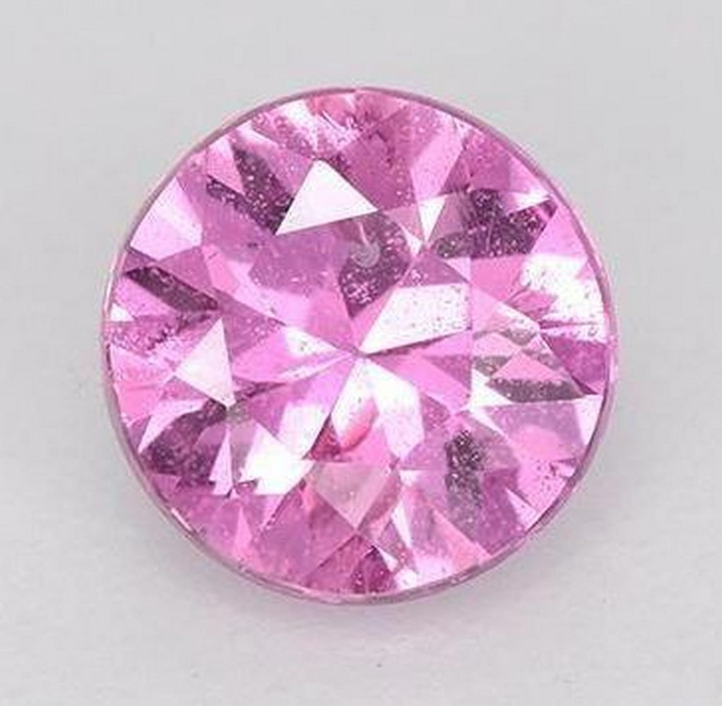 0.61 ct Diamond Cut Loose Purple-Pink Sapphire Gemstone (1 of 3)