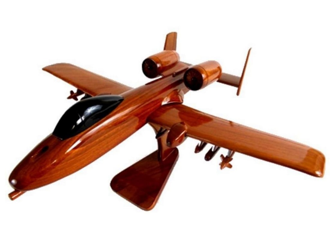A-10 Thunderbolt Model Aircraft: A-10 Thunderbolt Model Aircraft The A-10 Thunderbolt is a single-seat, twin-turbofan, straight-wing, subsonic attack aircraft. It was designed to provide close air support to friendly ground troops