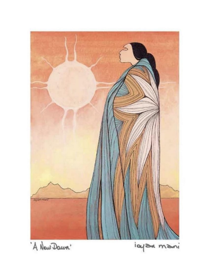 12'' x 14' A New Dawn Framed Print by Maxine Noel (1 of 1)