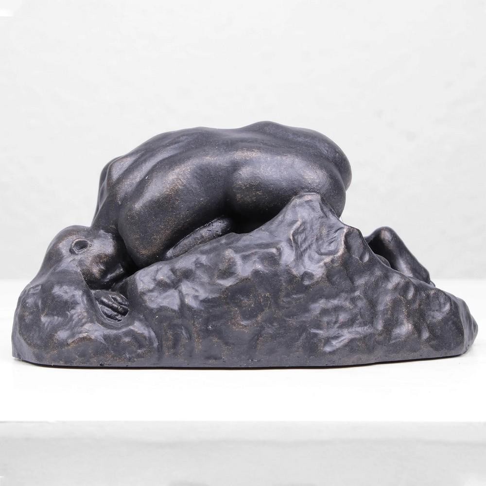 The Danaid - Inspired by Rodin Cold Cast Bronze Sculpture - (2lbs): The Danaid - Inspired by Rodin Cold Cast Bronze Sculpture - (2lbs) The Danaid is a beautifully crafted cold cast bronze sculpture inspired by Rodin, weighing 2 lbs. It captures the elegance and emotio
