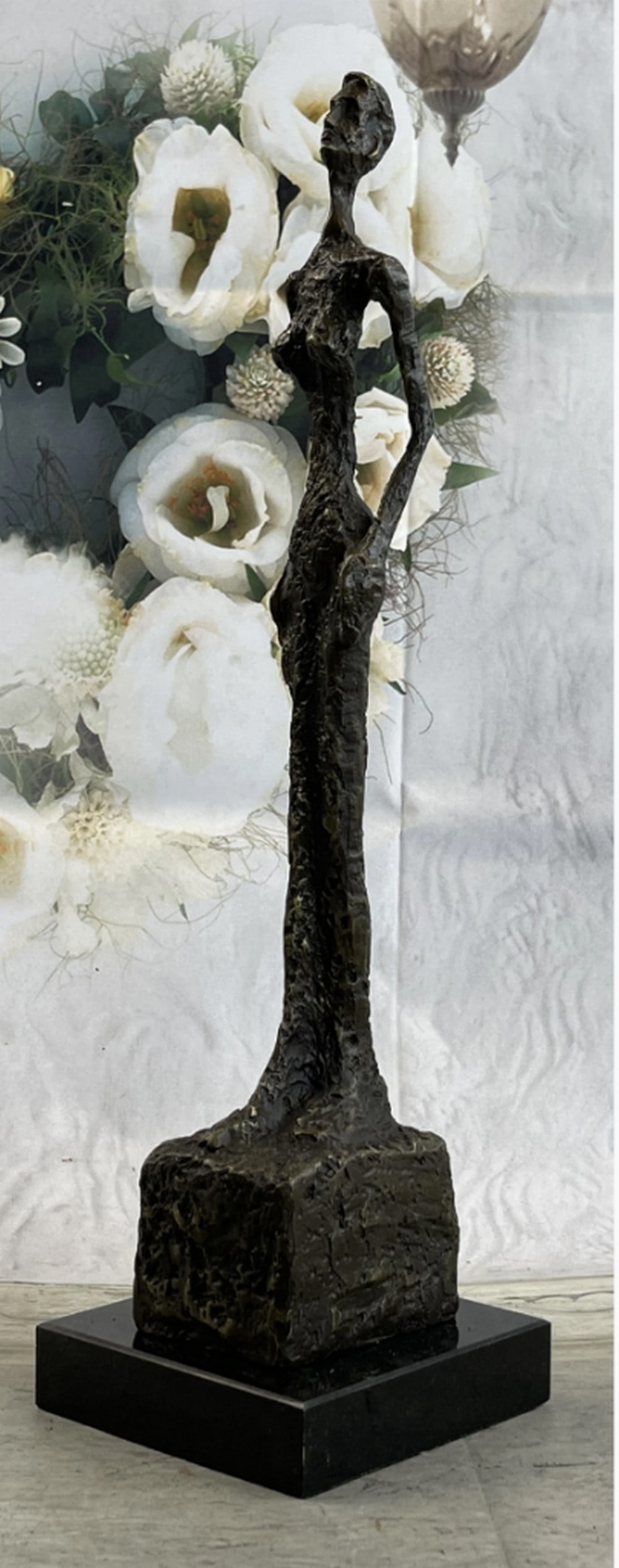 Woman of Venice IV Interpretation of Giacometti Bronze Statue: Woman of Venice IV Interpretation of Giacometti Bronze Statue The so-called Women of Venice is a group of 15 sculptures Giacometti created in 1956 in preparation for the Venice Biennale. The bas