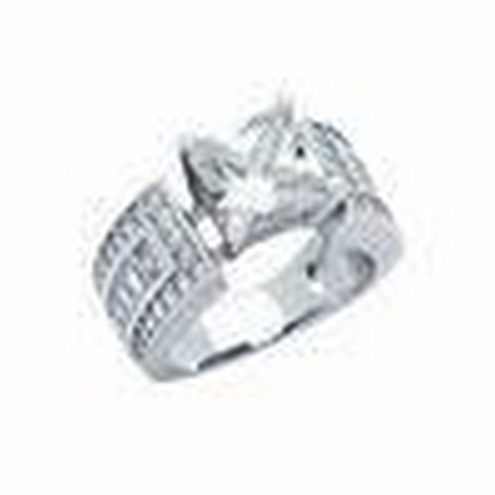 Sterling Silver Prong Setting Austrian Crystal Ring: Sterling Silver Prong Setting Austrian Crystal Ring Ring Size: 6 View Photos For Further Details.