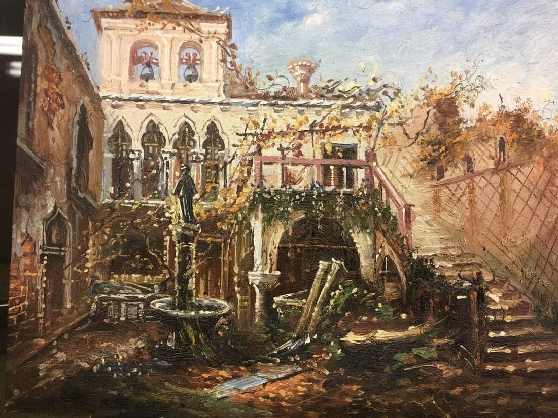 Bernhard Fielder "STUDENT OF". See Biography. (1818-1904) Oil Painting: Bernhard Fielder "STUDENT OF". See Biography. (1818-1904) Oil Painting Berhard Fielder Studied At The Kunstakadmie In Berlin With The Landscape Painters Johann Gerst And Wilhelm Krause. The Re