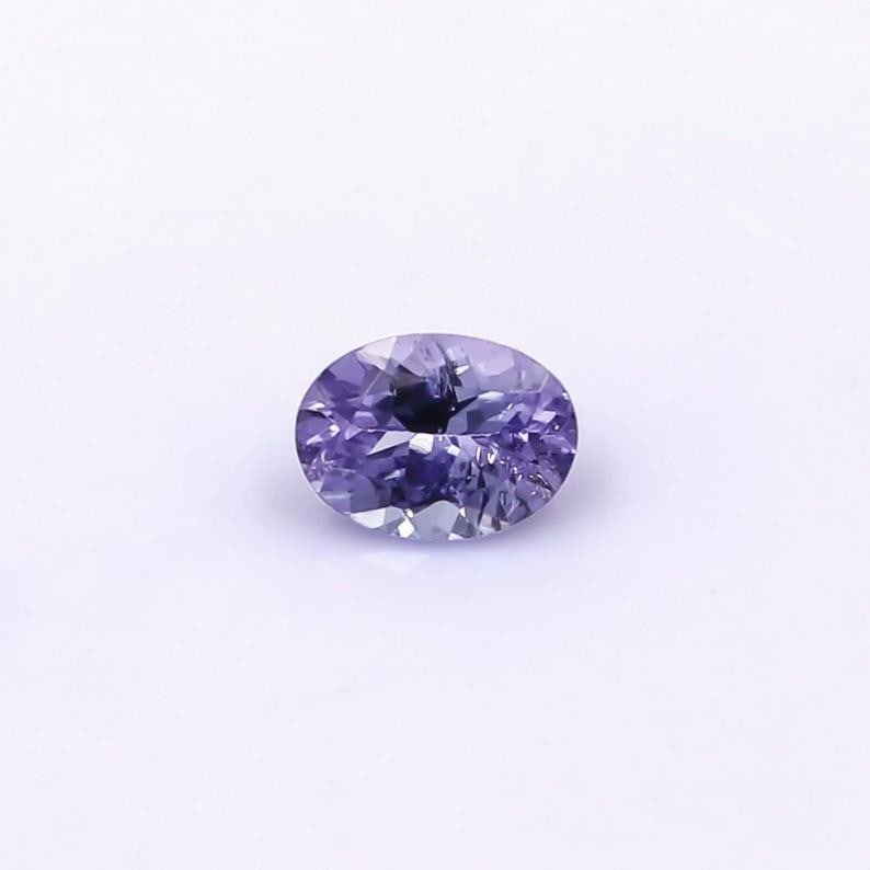 .89ct V-AAA Oval Cut Ultra Fine Violet Tanzanite Polished Gem Stone GIA