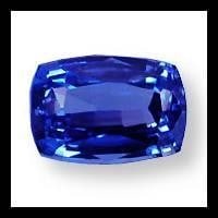 2.31ct Cushion Cut Ultra Fine Violet Tanzanite Polished Gem Stone GIA