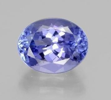 2.5 ct Oval Cut Faceted Deep Intense Violet Blue Tanzanite Gemstone: 2.5 ct Oval Cut Faceted Deep Intense Violet Blue Tanzanite Gemstone Introducing our Oval Cut Faceted Deep Intense Violet Blue Tanzanite Gemstone-a spellbinding fusion of elegance and enchanting hues.
