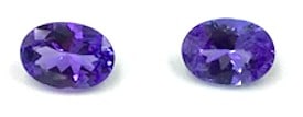 Lot Of 2 Oval Cut Tanzanite Gemstone 1.24 Carat Total Weight: Lot Of 2 Oval Cut Tanzanite Gemstone 1.24 Carat Total Weight Tanzanite is a rare and precious gemstone, which has been coined a geographical phenomenon because of the unusual formation of the stone.