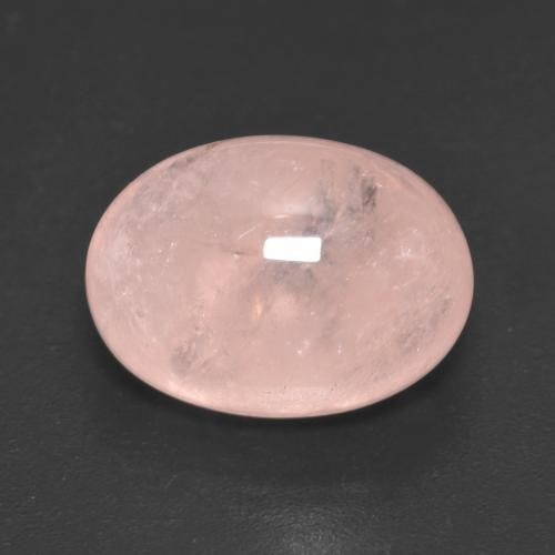 7.80 ct Oval Cut Rose Blush Morganite Gemstone: 7.80 ct Oval Cut Rose Blush Morganite Gemstone Introducing our " Rose Blush Morganite Gemstone." Radiating love and elegance, this captivating gem boasts a soft rosy hue that sparkles with