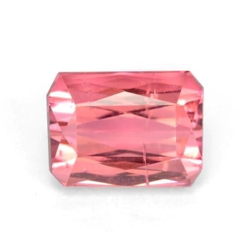 2.2ct Octagon Scissor Cut Pink Tourmaline: 2.2ct Octagon Scissor Cut Pink Tanzanian Tourmaline This is a natural octagon / scissor cut dark-pink Tourmaline in the exact size of 8.14 x 6.02 x 5.09mm. This gemstone is from Tanzania and has a