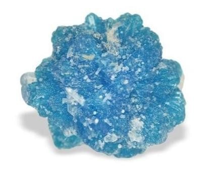 Loose Cavansite Crystal Deep Azure Fancy Cluster Formation: Loose Cavansite Crystal Deep Azure Fancy Cluster Formation Vivid and eye-catching, this loose Cavansite gemstone features a unique fancy crystal cluster formation in a stunning deep azure blue. Known