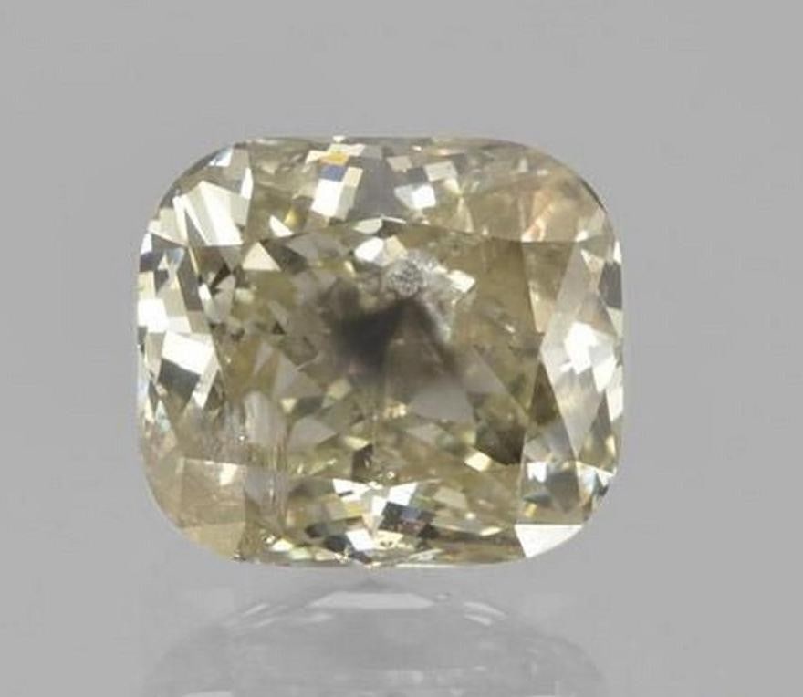 1.15 ct Natural Cognac Brown Diamond, Cushion Cut, VS-SI, South Africa (1 of 3)