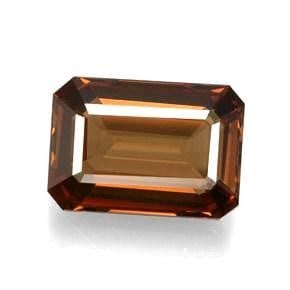 6.7ct Emerald Cut Caramel Brown Enstatite: 6.7ct Emerald Cut Caramel Brown Enstatite Size: 13mm x 9mm Shape: Octagon Facet Colour: Reddish Brown Clarity: VVS Untreated Origin: Brazil Mohs Hardness: 5.5 View Photos For Further Details.