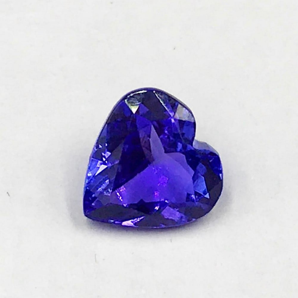 1.39ct Faceted Tanzanite Heart of Love Gemstones: Faceted Tanzanite Heart of Love Tanzanite gems are believed to represent heart and intellect combined with intuition and purity. These stones are used as symbols of dignity, truth, judgement and longe
