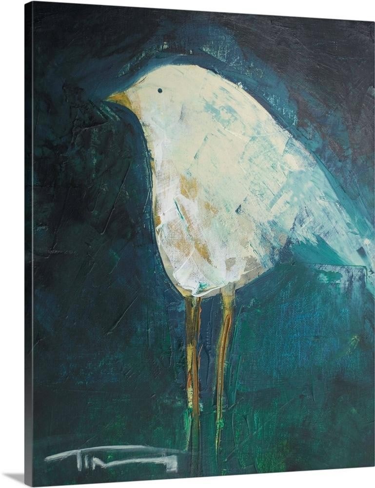 Waiting Bird - Canvas Reproduction by Tim Nyberg (1 of 2)