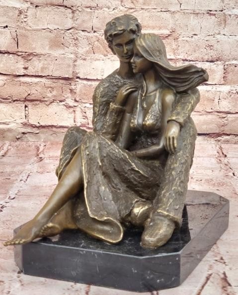 Together Always Bronze Sculpture - 2