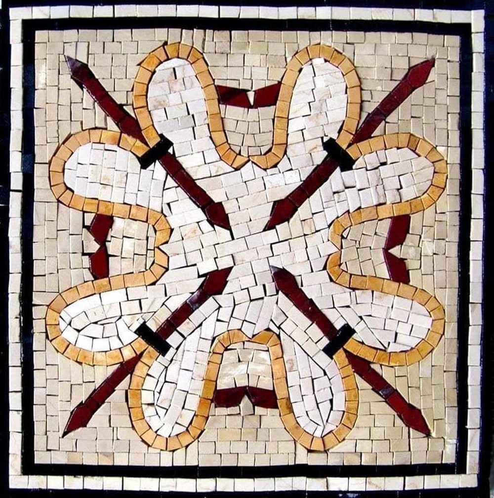 Abstract Mosaic Accent Panel - Calliope (1 of 2)