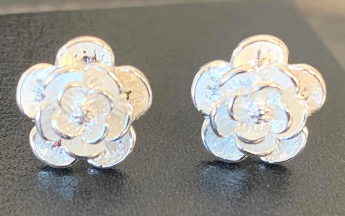 Silver Blossom Elegance Set - 5