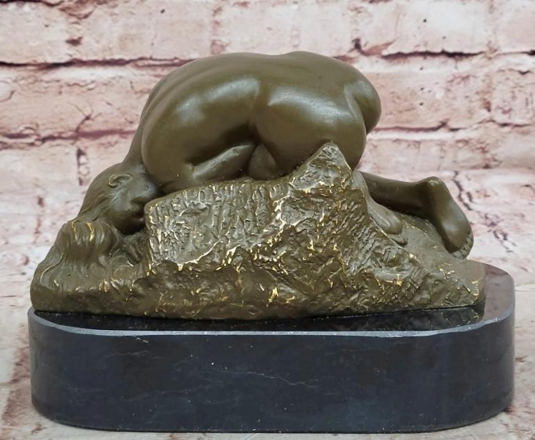 Reproduction Bronze Sculpture of La Danaide by Rodin, Signed by Milo: Reproduction Bronze Sculpture of La Danaide by Rodin, Signed by Milo This finely crafted reproduction bronze sculpture captures the haunting beauty of La Danaide, originally created by the renowned Fr