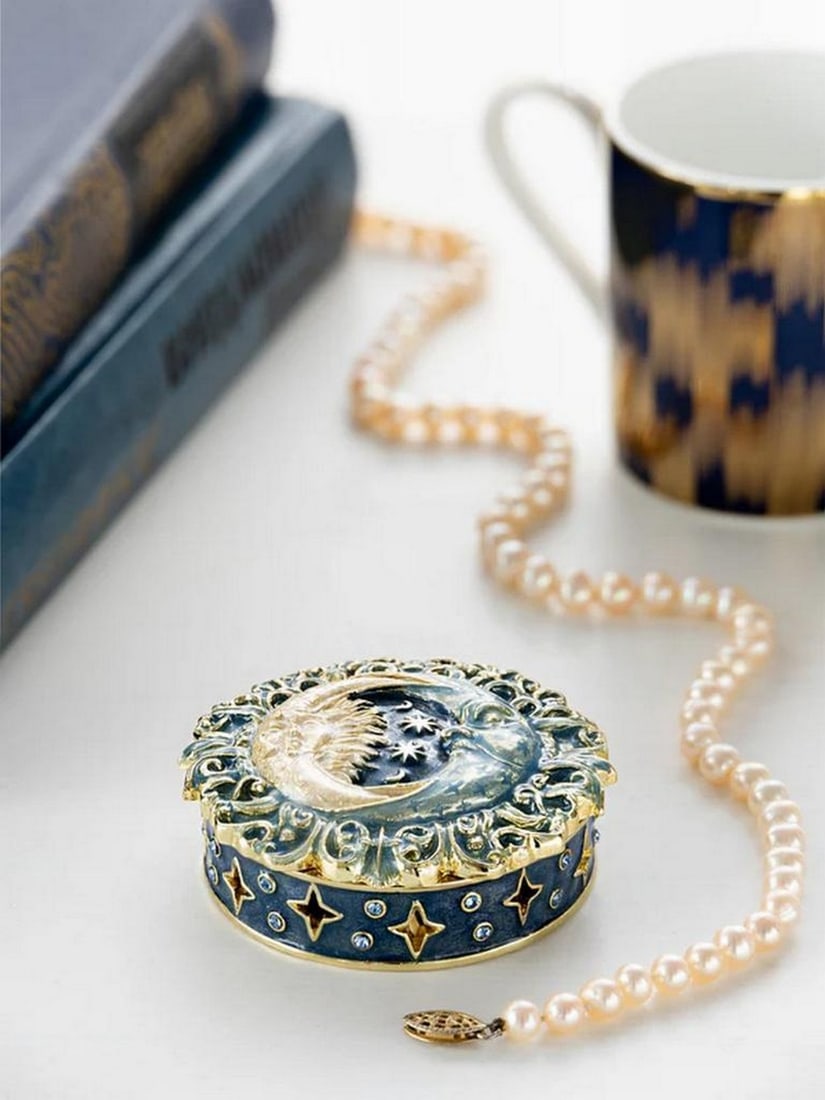 Celestial Sun and Moon Trinket Box - 4